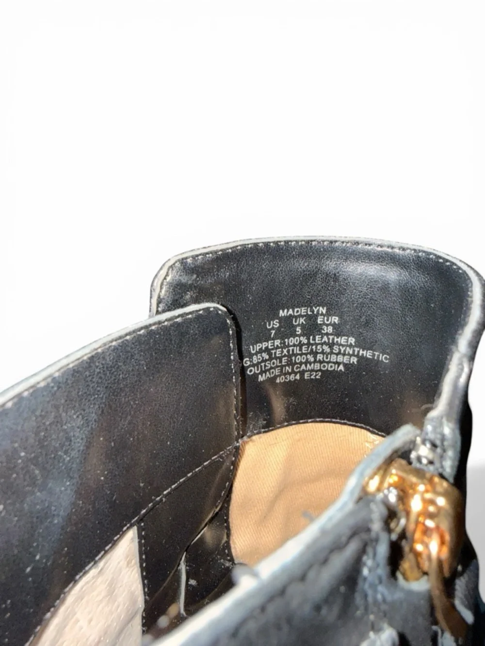 Lauren Ralph Lauren Womens Madelyn Leather Booties Ankle Boots - Picture 4 of 5